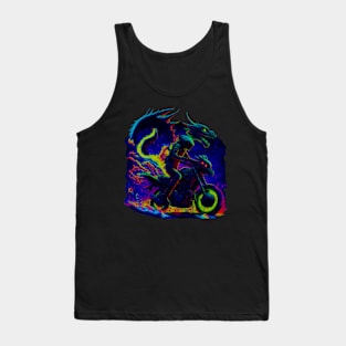 Motorcycle Dragon Racer Racing Tank Top